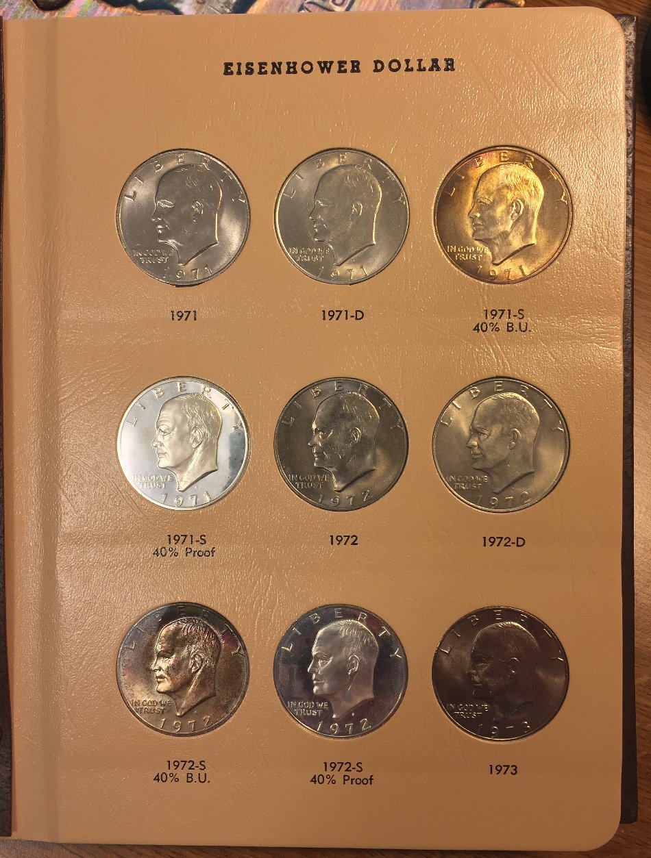 Eisenhower-Dollars---Digital-Capital-Plastics-Holder